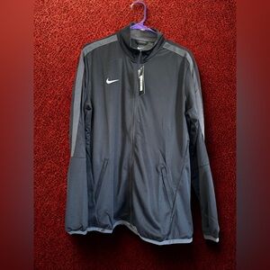 Nike Women’s XL Black & Gray Performance Dri Fit Full-Zip Jacket - NWT